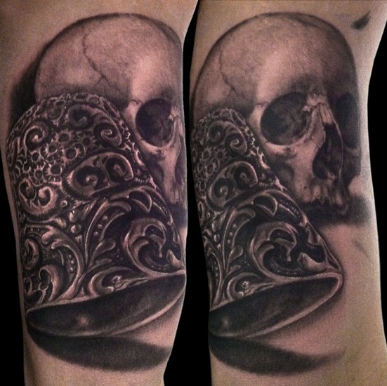 Tattoos - Thimble/Skull - 53046